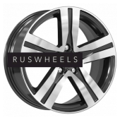 Диски iFree 7x17/5x112 ET45 D57,1 Rebel (КС913) Блэк Джек