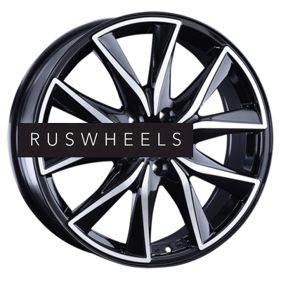 Диски Replay 7x19/5x114,3 ET40 D64,1 HV16 BKF (конус, C570)