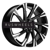 Диски Khomen Wheels 7,5x19/5x114,3 ET45 D60,1 KHW1901 (Geely Atlas/Atlas Pro) Black-FP