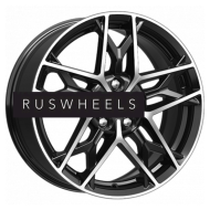 Диски K&K 7,5x17/5x114,3 ET50 D67,1 КС894 Алмаз черный