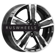 Диски КИК 6,5x16/5x110 ET37 D65,1 Оклахома (КС998) Алмаз черный