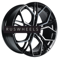 Диски INCH 8,5x19/5x112 ET28 D66,6 FA8534 Gloss Black Machined Face (ZJH)