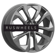 Диски СКАД 7x17/5x100 ET35 D57,1 Тукан (КЛ356) Графит Диски СКАД 7x17/5x100 ET35 D57,1 Тукан (КЛ356) Графит