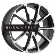 Диски iFree 6,5x17/5x114,3 ET45 D67,1 Skibidi (КС909) Блэк Джек