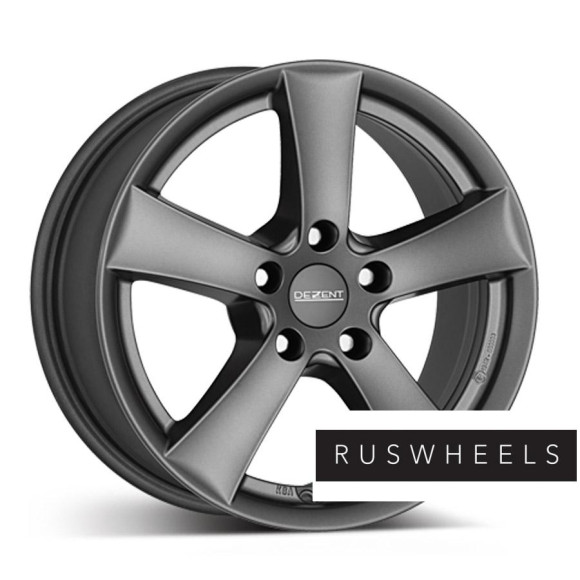Диски Dezent R16 / 6.5J PCD 5x114.3 ЕТ 48 ЦО 71.6 TX graphite Диски Dezent R16 / 6.5J PCD 5x114.3 ЕТ 48 ЦО 71.6 TX graphite