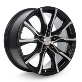 Диски КиК 7.5\R17 5*114.3 ET46 d67.1 Алмаз черный