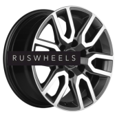Диски Khomen Wheels 8x17/6x139,7 ET46 D67,1 KHW1723 (Pajero) Gray-FP Диски Khomen Wheels 8x17/6x139,7 ET46 D67,1 KHW1723 (Pajero) Gray-FP