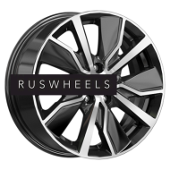 Диски КИК 6,5x16/5x114,3 ET50 D60,1 Гамбит (КС961) Алмаз черный