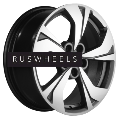 Диски Khomen Wheels 7x17/5x114,3 ET45 D60,1 KHW1724 (Changan CS75 (Plus)) Gray-FP