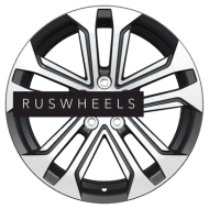 Диски Khomen Wheels 7x18/5x114,3 ET45 D66,1 KHW1803 (Teana/X-trail/Juke) Black-FP