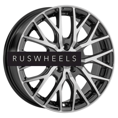 Диски LS 6,5x16/5x100 ET38 D57,1 1369 BKF (конус)