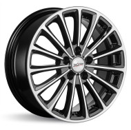 Диски Xtrike 7,0\R17 5*110 ET45 d63.35 BK/FP