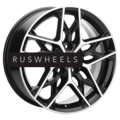 Диски Khomen Wheels 7x17/5x114,3 ET45 D60,1 KHW1709 (Geely Atlas Pro) Black-FP