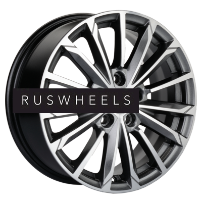 Диски Khomen Wheels 6,5x16/5x108 ET50 D63,3 KHW1611 (Focus) G-Silver-FP