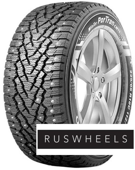 Шины Kumho 215/75 r16c Winter PorTran CW11 116/114R Шипы Шины Kumho 215/75 r16c Winter PorTran CW11 116/114R Шипы