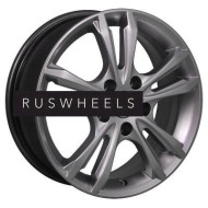 Диски КИК 6x16/5x112 ET45 D66,6 Samara (КС866) Дарк платинум