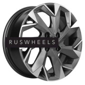 Диски Khomen Wheels 5,5x14/4x100 ET45 D56,1 KHW1402 (Honda Civic) Gray-FP