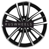 Диски Khomen Wheels 7x18/5x112 ET43 D57,1 KHW1812 (Kodiaq/Tiguan/Audi Q3) Black-FP