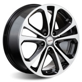 Диски Xtrike 7,0\R17 5*114.3 ET40 d64.1 BK/FP