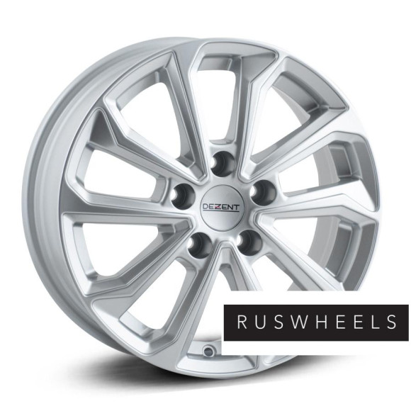 Диски Dezent R17 / 7J PCD 5x100 ЕТ 48 ЦО 56.1 KS silver