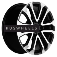 Диски Khomen Wheels 7,5x18/6x139,7 ET46 D67,1 KHW1805 (Pajero) Black-FP Диски Khomen Wheels 7,5x18/6x139,7 ET46 D67,1 KHW1805 (Pajero) Black-FP
