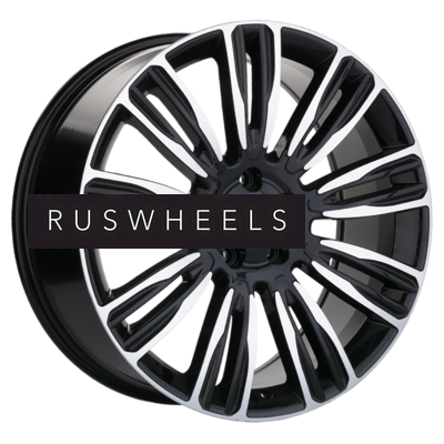 Диски Khomen Wheels 8,5x20/5x120 ET30 D66,1 KHW2004 (Voyah FREE) Black-FP Диски Khomen Wheels 8,5x20/5x120 ET30 D66,1 KHW2004 (Voyah FREE) Black-FP