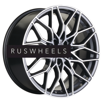 Диски Khomen Wheels 7x18/5x114,3 ET53 D54,1 KHW1813 (Geely Coolray) Gray-FP