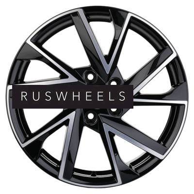 Диски Khomen Wheels 7x17/5x114,3 ET50 D67,1 KHW1714 (CX-5/Seltos/Optima) Black-FP Диски Khomen Wheels 7x17/5x114,3 ET50 D67,1 KHW1714 (CX-5/Seltos/Optima) Black-FP