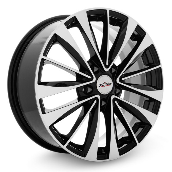 Диски Xtrike 7,0\R17 5*114.3 ET45 d67.1 BK/FP Диски Xtrike 7,0\R17 5*114.3 ET45 d67.1 BK/FP