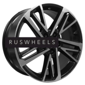 Диски Khomen Wheels 8x18/5x108 ET46 D63,4 KHW1815 (Tugella) Black-FP