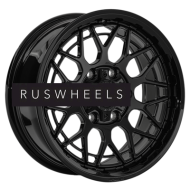 Диски LS Forged 9x17/6x139,7 ET20 D106,1 LS FG52 BK (конус, Колпак+лого)