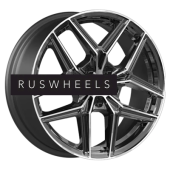 Диски КИК 7x17/5x112 ET40 D66,6 Юнион (КС1025) Алмаз черный
