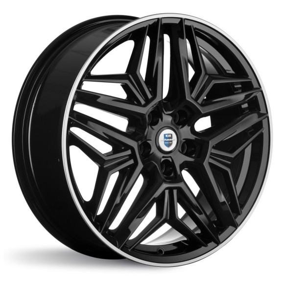 Диски КиК 7,0\R19 5*114.3 ET40 d64.1 Алмаз черный