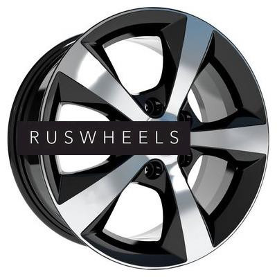 Диски СКАД 7x16/5x114,3 ET40 D67,1 Кельн (КЛ258) Алмаз (АРС 014 black)