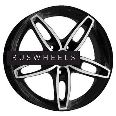 Диски СКАД 7x17/5x114,3 ET39 D60,1 Турин (КЛ253) Алмаз (АРС 014 black)