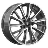 Диски СКАД Premium 7.5\R18 5*108 ET36 d65.1 Diamond Black Gris