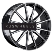 Диски LS Forged 9x22/6x139,7 ET45 D95,1 LS FG02 BKF (конус, C570)