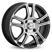 Диски Xtrike 6,0\R15 4*100 ET45 d54.1 BK/FP