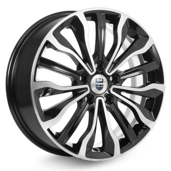 Диски КиК 6.5\R17 5*114.3 ET50 d67.1 Алмаз черный