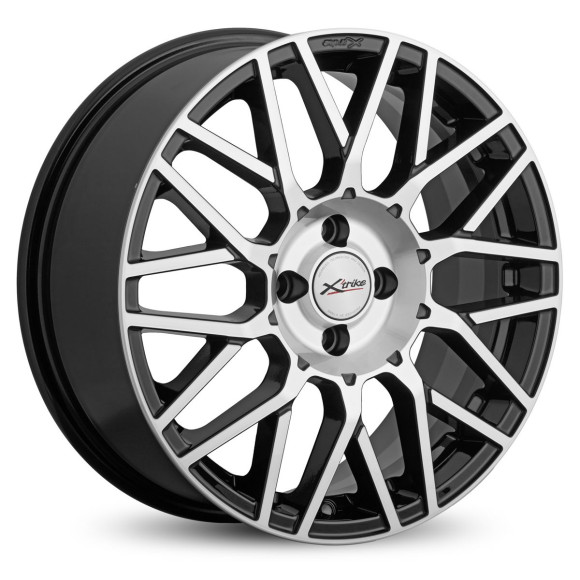 Диски Xtrike 7,0\R17 4*100 ET45 d67.1 BK/FP