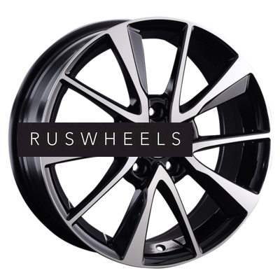 Диски Replay 8x18/5x114,3 ET40,5 D67,1 KI269 BKF (конус, C570)