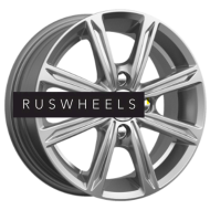 Диски КИК 5x14/4x100 ET49 D54,1 Флэш-оригинал (КС698) Дарк платинум