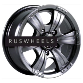 Диски СКАД 7x16/6x139,7 ET15 D109,7 Рейнджер (КЛ217М) Графит