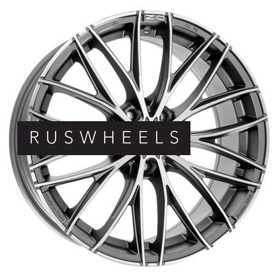 Диски OZ 8x17/5x112 ET35 D75 Italia 150 Matt Dark Graphite Diamond Cut