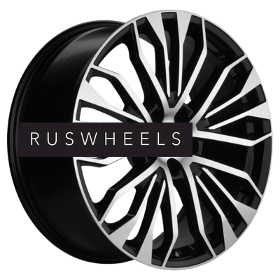Диски Khomen Wheels 8,5x20/5x114,3 ET35 D60,1 KHW2009 (Lexus RX (new)) Black-FP (под ORG)