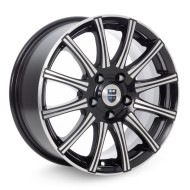 Диски КиК  Сиеста (КС474)  6,0\R15 4*100 ET35  d67,1  Алмаз черный  [12791]