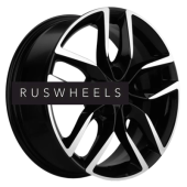 Диски Khomen Wheels 6,5x17/5x114,3 ET46 D67,1 KHW1708 (Elantra/Ceed/i30) Black-FP