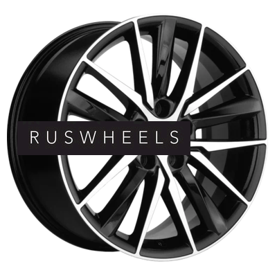 Диски Khomen Wheels 8x18/5x112 ET39 D66,6 KHW1807 (A6/Q5) Black-FP Диски Khomen Wheels 8x18/5x112 ET39 D66,6 KHW1807 (A6/Q5) Black-FP
