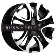 Диски Khomen Wheels 6x15/4x98 ET36 D58,5 KHW1503 (Lada Granta) Black-FP