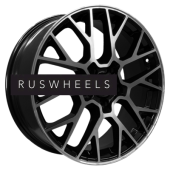 Диски Khomen Wheels 7x18/5x112 ET45 D57,1 KHW1818 (Karoq) Black-FP Диски Khomen Wheels 7x18/5x112 ET45 D57,1 KHW1818 (Karoq) Black-FP